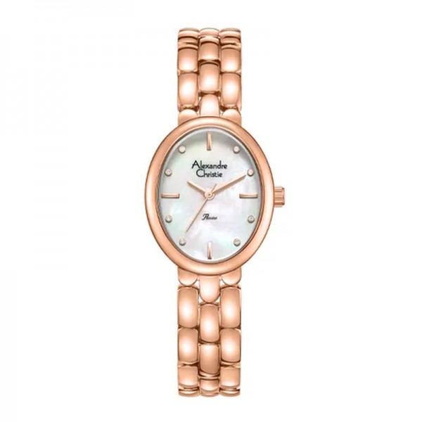 Alexandre Christie AC 2C15 Rosegold White LHBRGMS